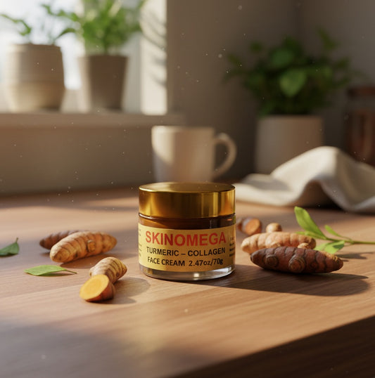 SKINOMEGA TURMERIC - COLLAGEN  ANTI-WRINKLE CREAM